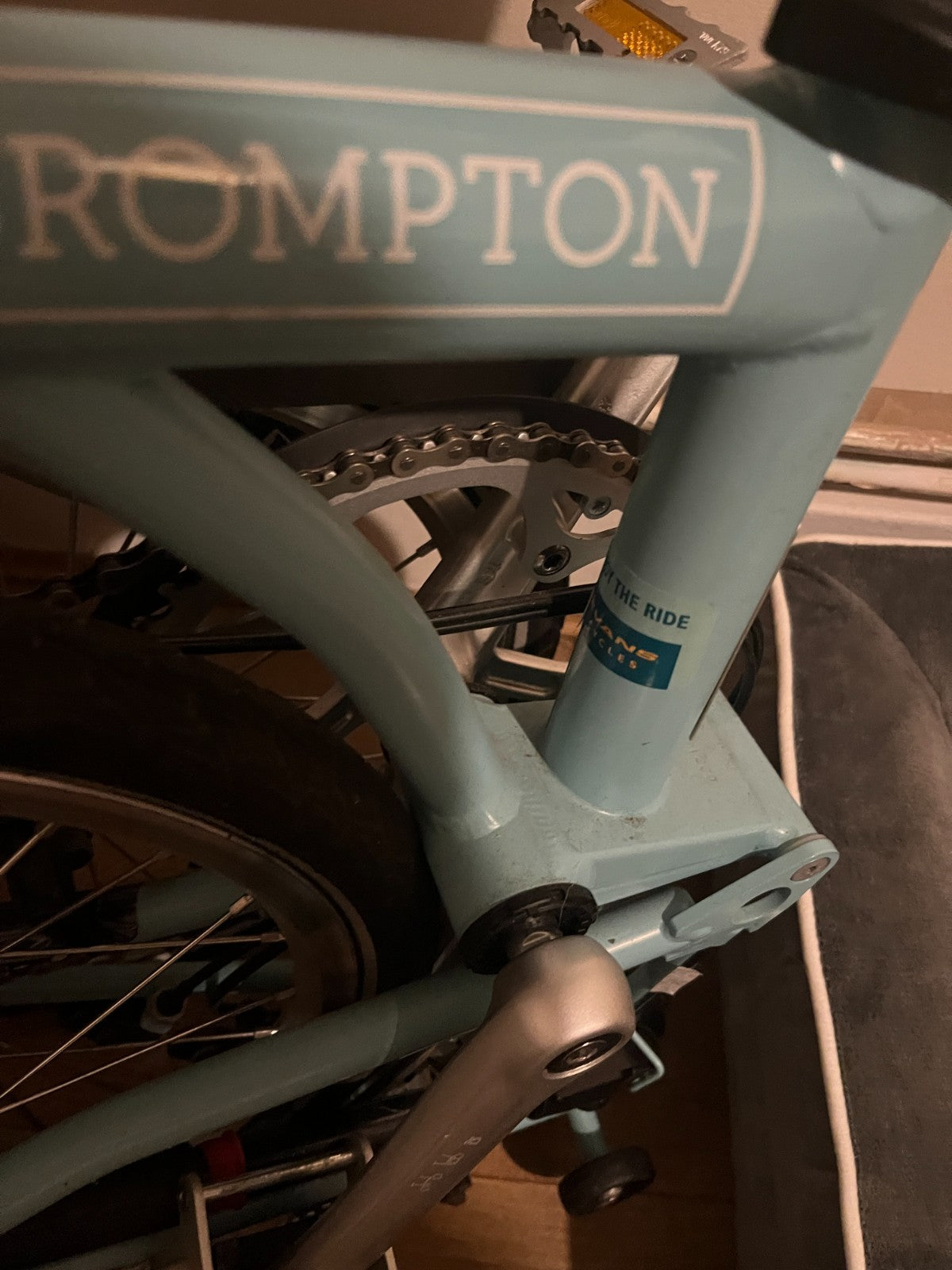 Brompton M3L (C-Line) Turkish Green folding bike