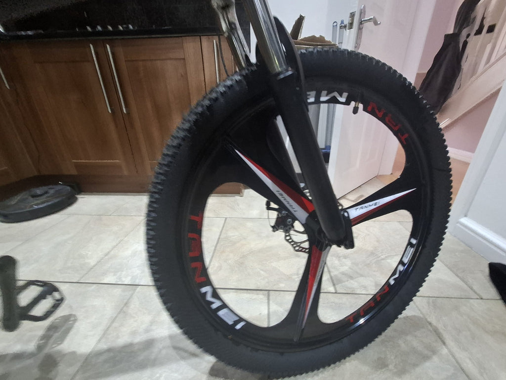 Angsi Folding Mountain Bike 26 Wheels 7 Speed MTB Bicycle