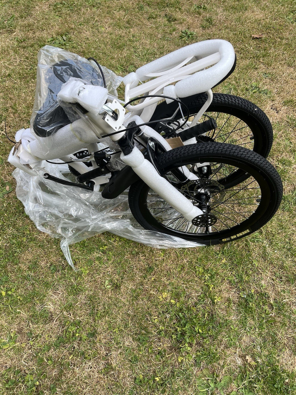 Folding Bike (RED ONLY) for Easy Packaging and Transport for Easy Storage