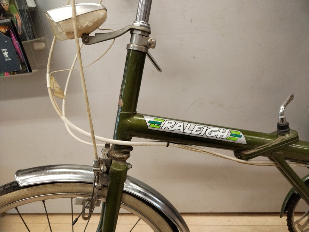 Raleigh Stowaway Twenty  Shopper bike folding bike 1977 good original survivor