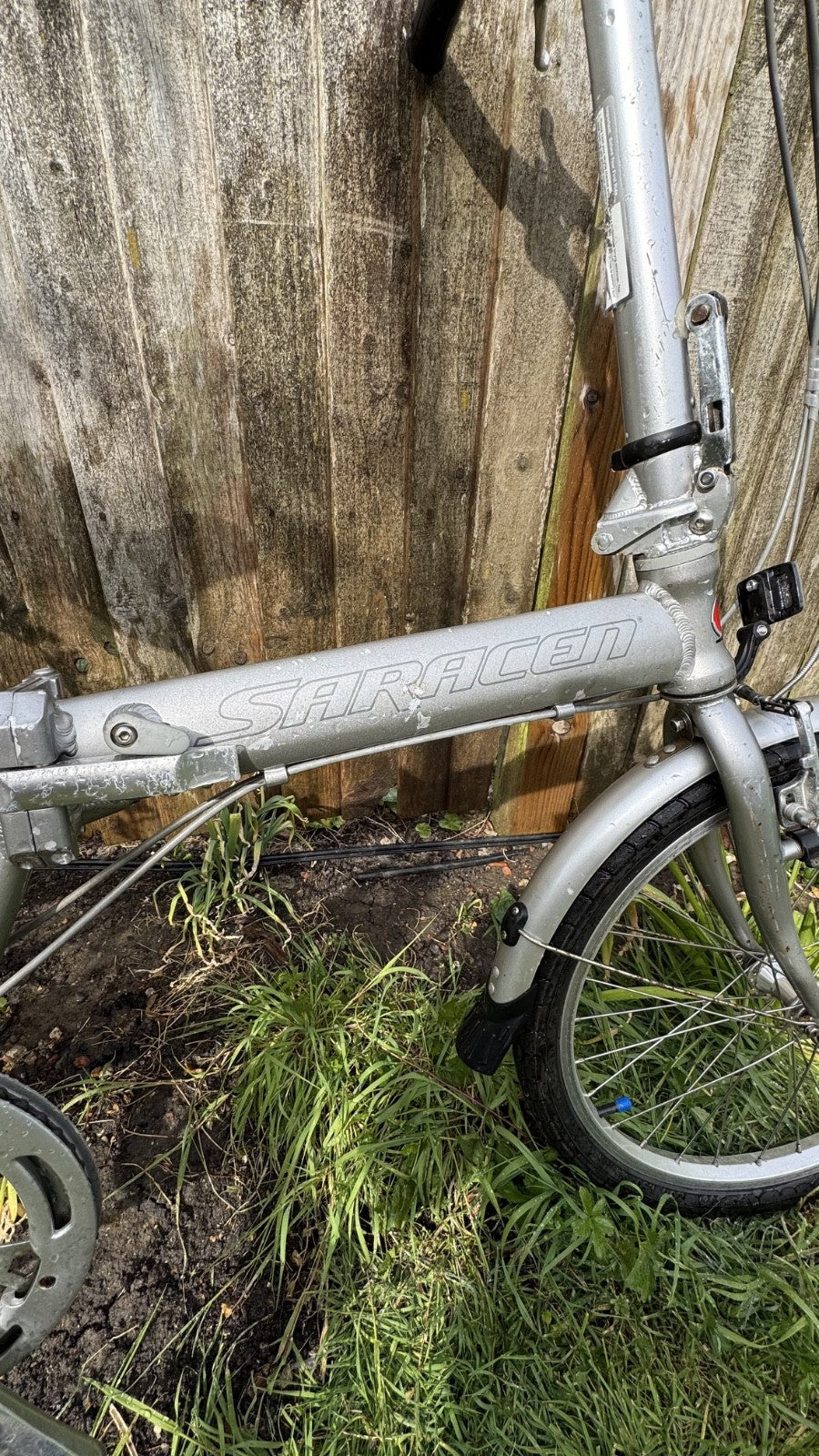 adult folding bike used