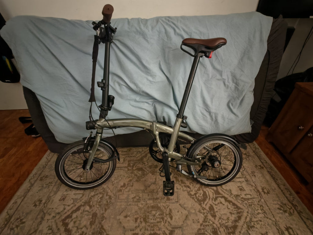 Btwin - Compact Folding Bike lite 1 Second Aluminium Cycle