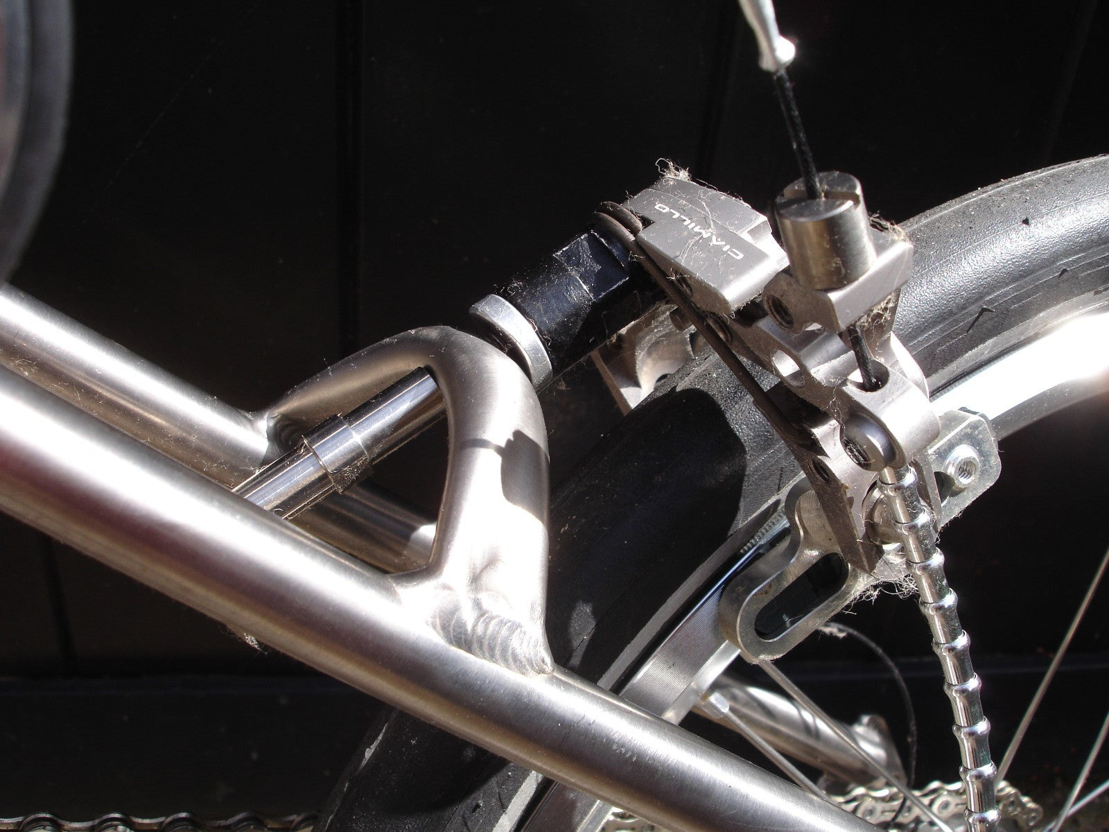 Brompton Project Bike S3E-X Superlight Polished Titanium   7.23 KG  Bicycle