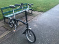 Brompton M3L Black Folding Bike Great Condition