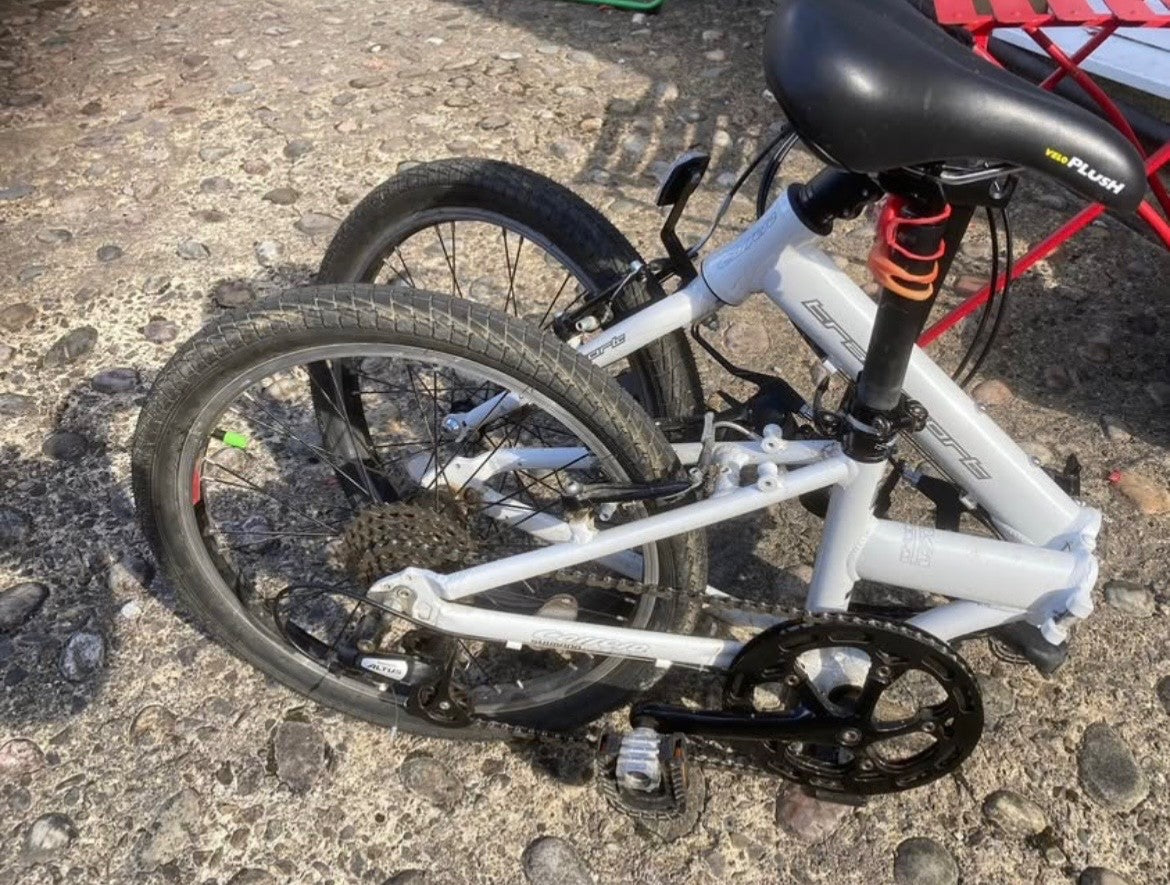 Carerra transport 20" wheel folding bicycle