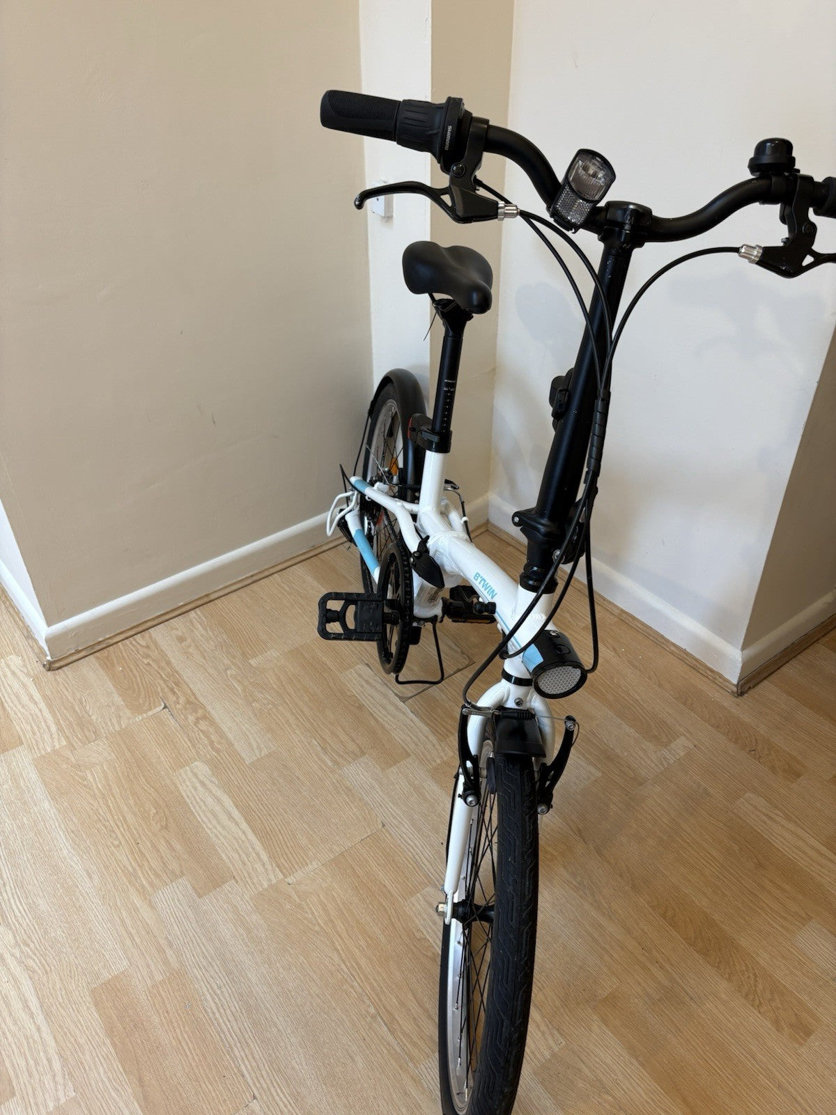 B’Twin Folding Bike – Barely Used – Excellent Condition – £250 ONO