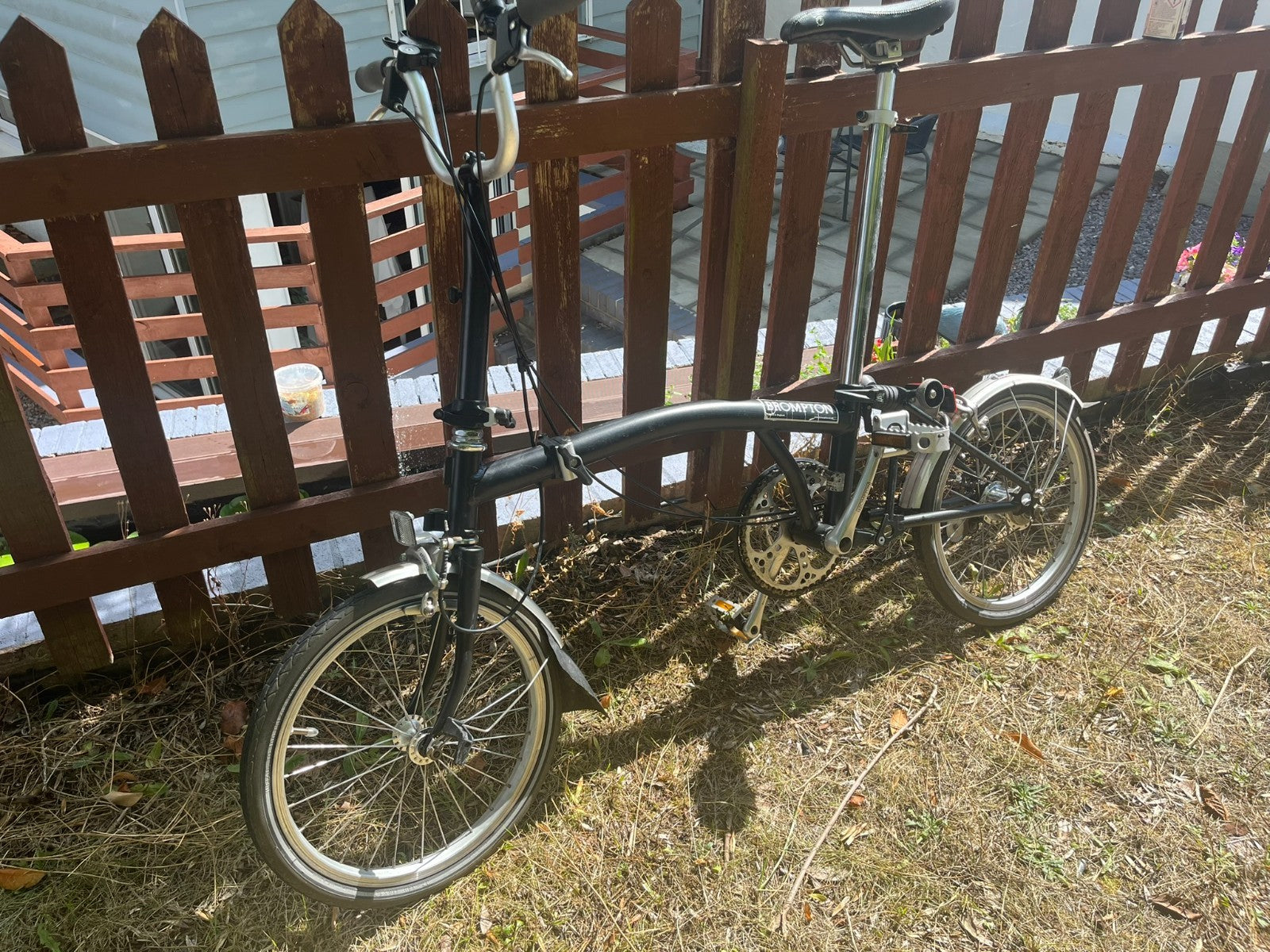 Brompton M3R Folding Bike - 3 Speed - Black