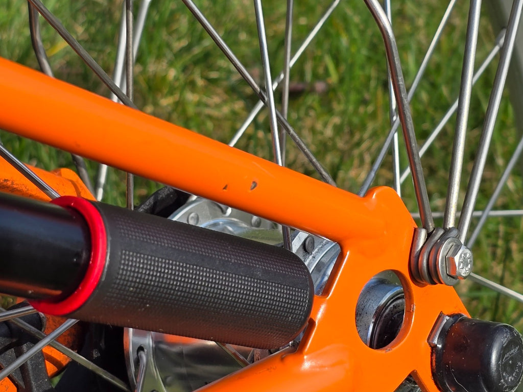 Brompton M6L folding bike, Orange 2019 / 2020 Light use