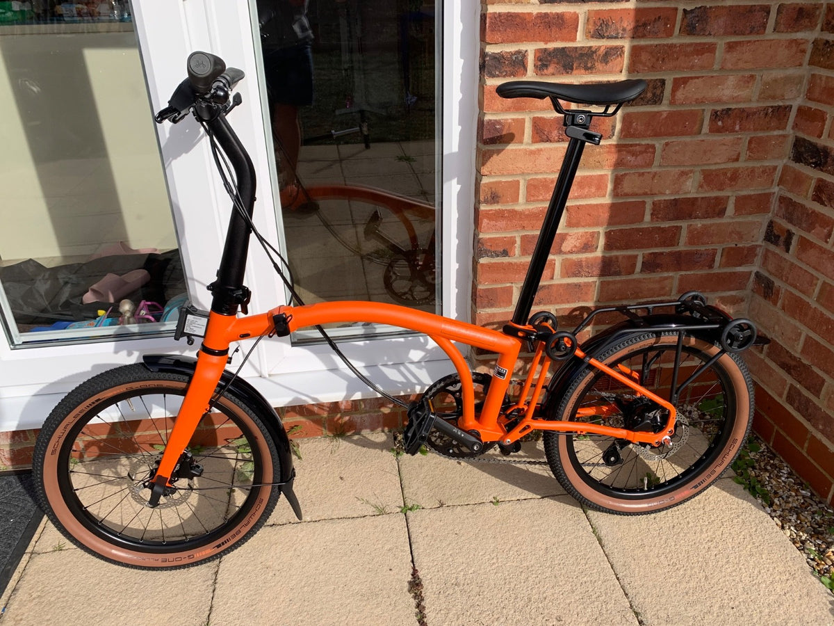Brompton G-Line Large - adventure orange