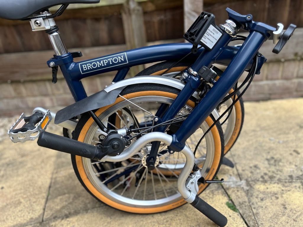 2019 Brompton c line 3 speed in great condition tempest blue