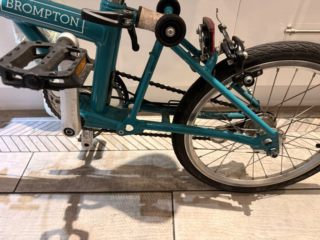Brompton B75 16" Folding Bike - Blue