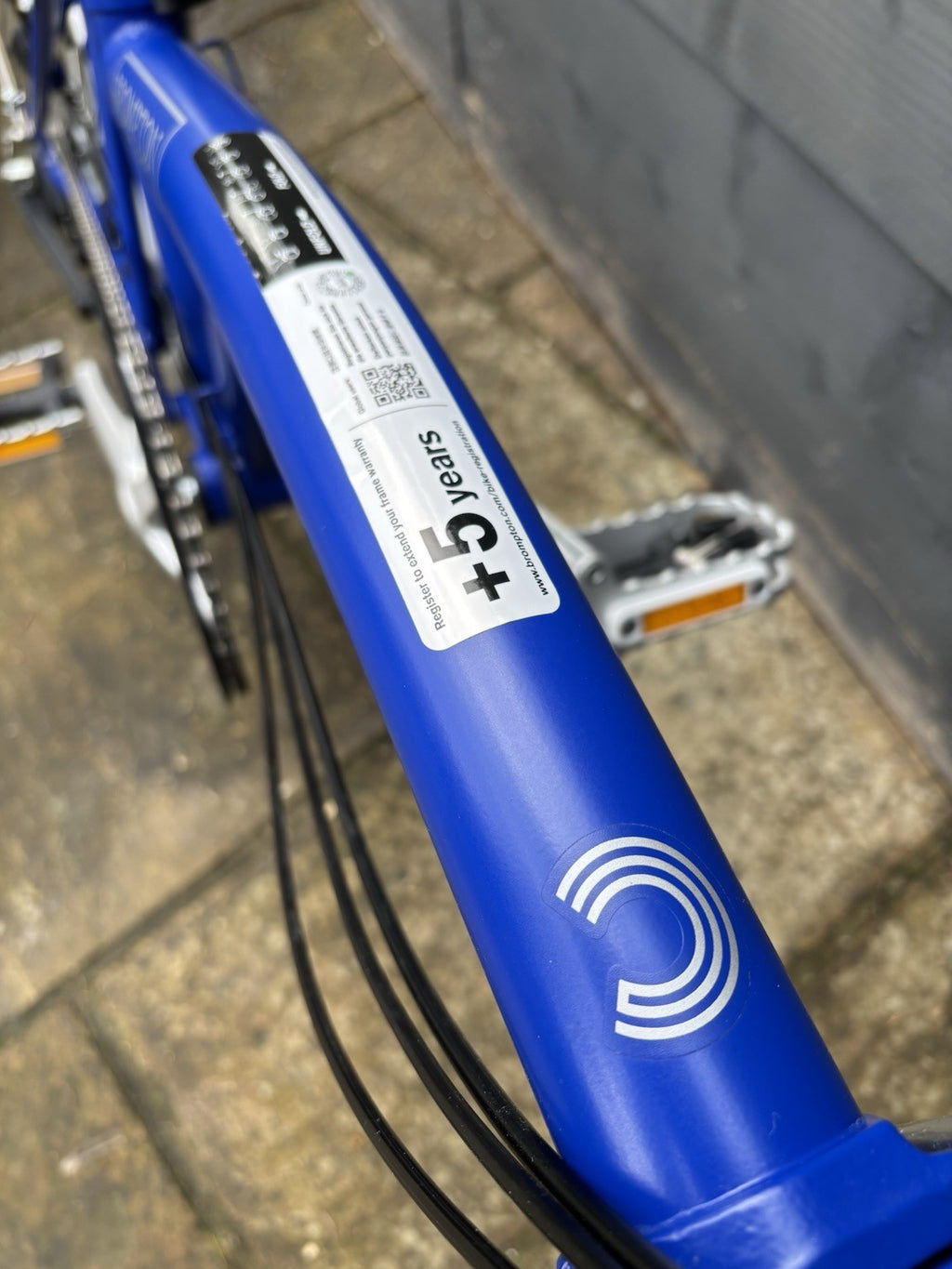 Brompton C Line 6 Speed Urban Folding bicycle in Piccadilly Blue - NEW UNUSED