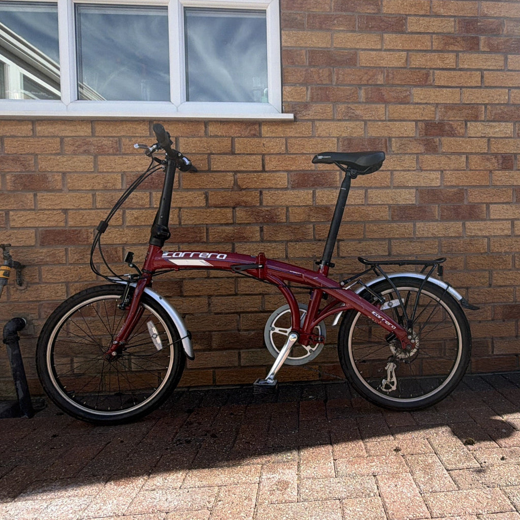 Carrera Intercity - folding bike (Rear luggage rack included Mudguards fitted)