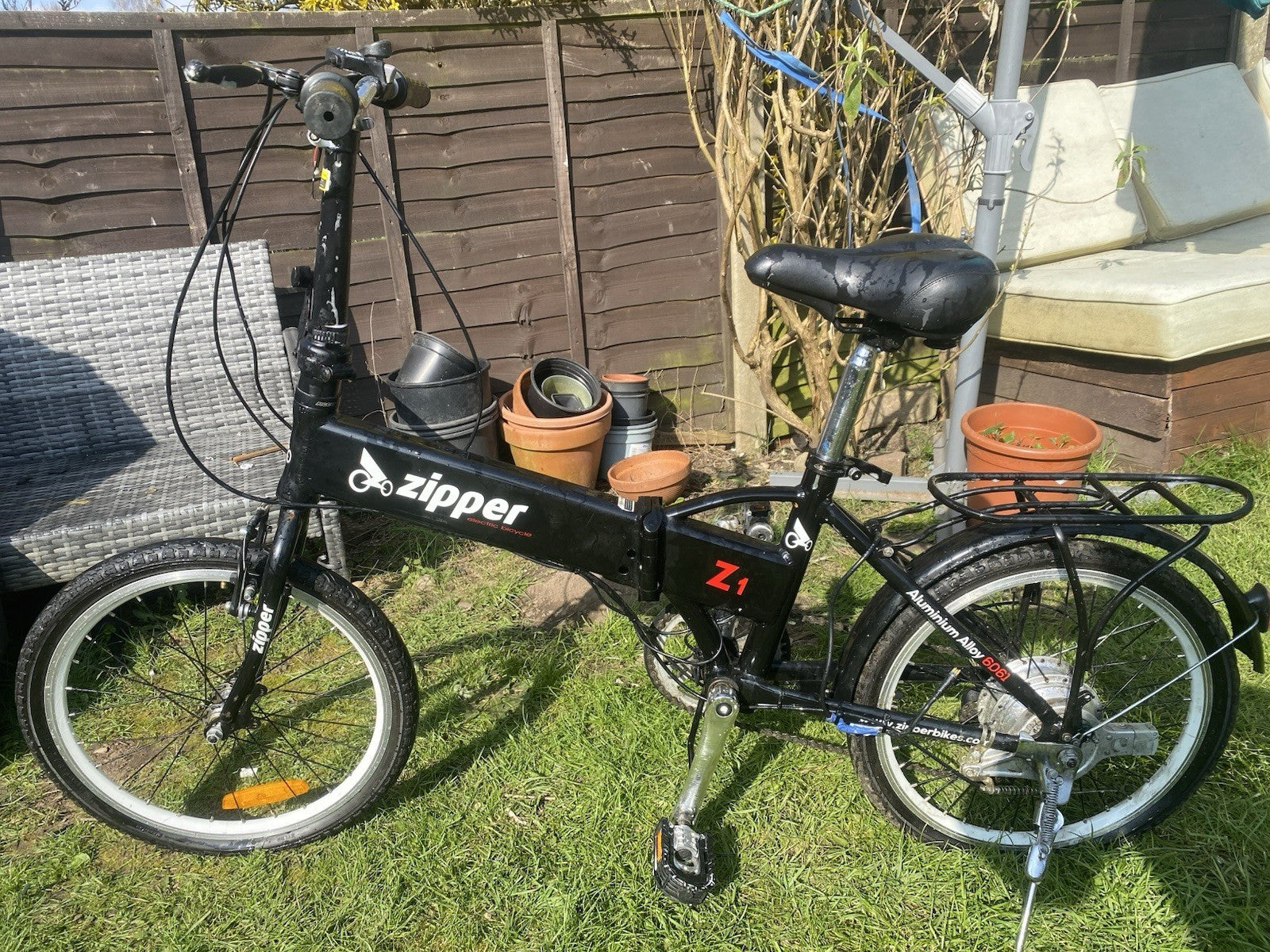 Zipper folding e bike project