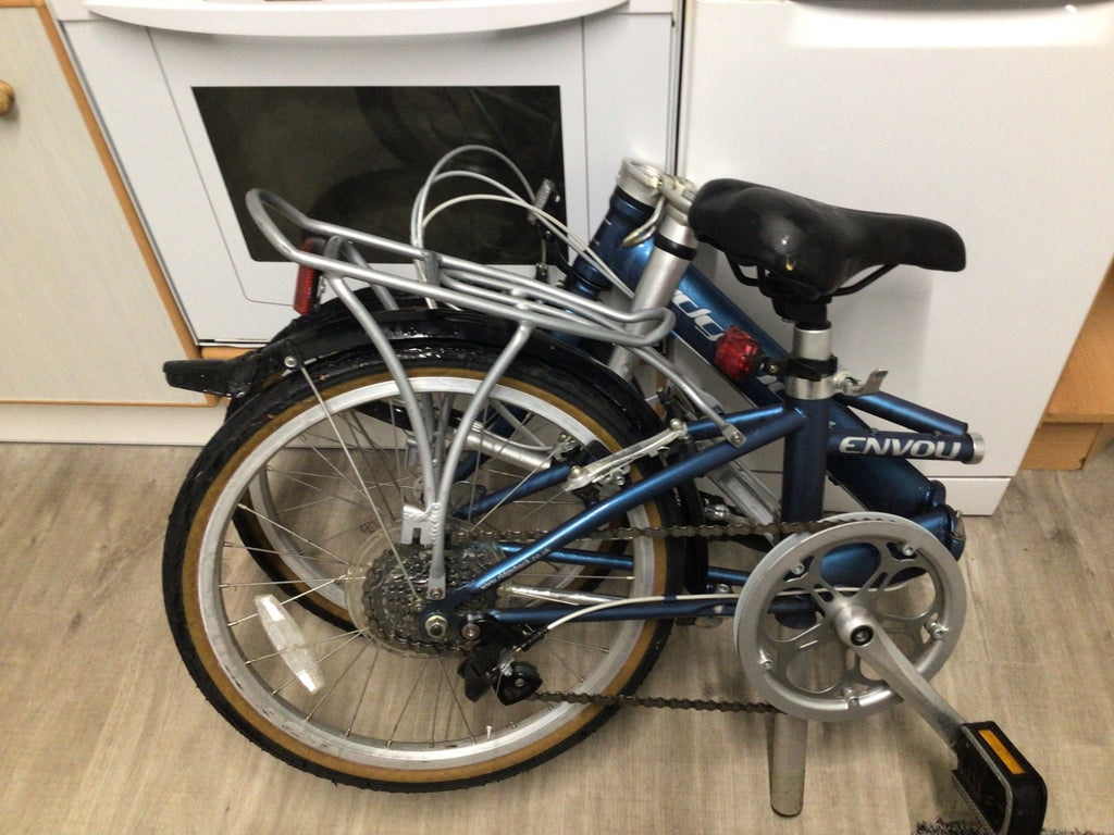 RIDGEBACK FOLDING BIKE IN STOREAGE BAG NEVER USED