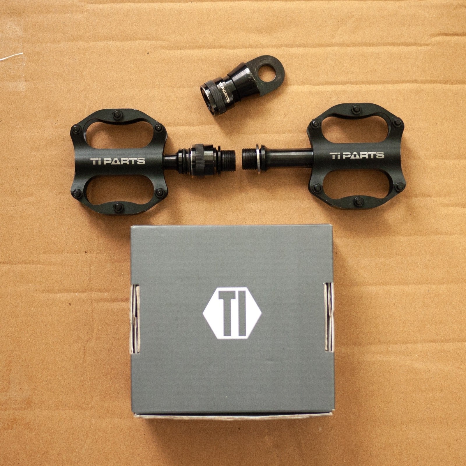 Brompton Ti Parts Workshop Single Quick Release Mini Pedal Titanium Pedal Holder