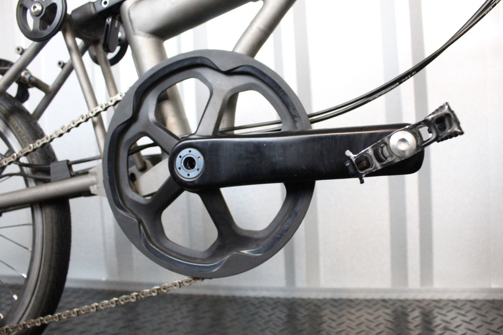 2021 Brompton T-Line Titanium 4-Speed 8.93kg - Used