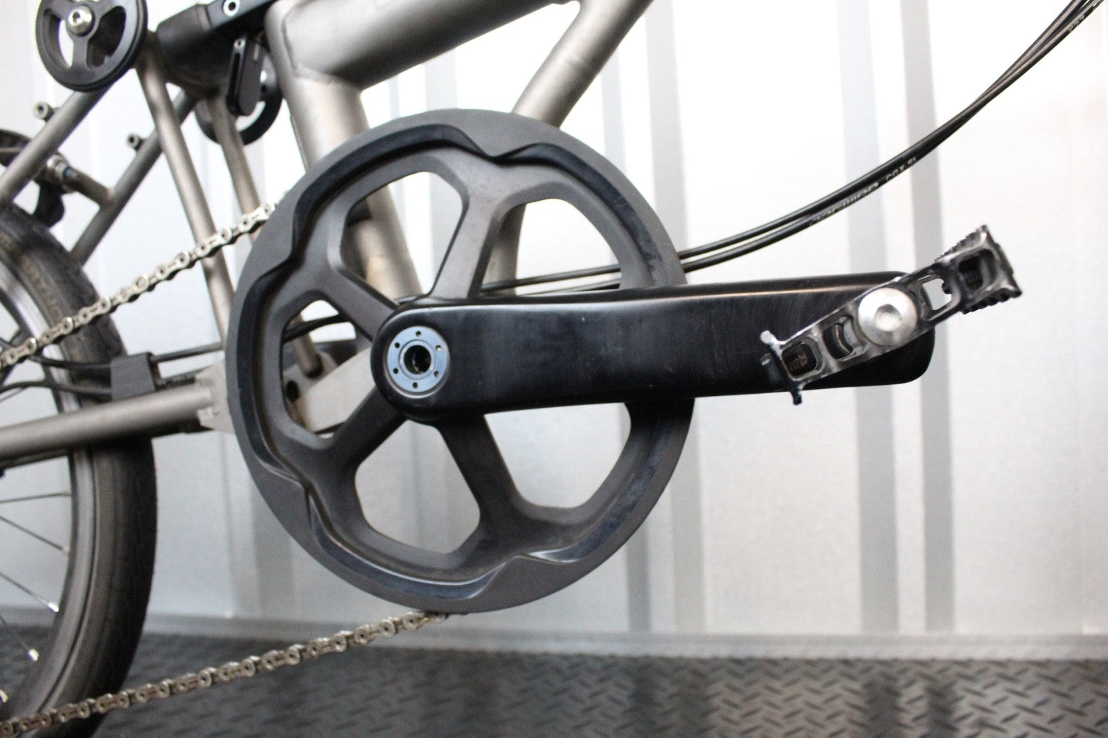2021 Brompton T-Line Titanium 4-Speed 8.93kg - Used