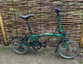 brompton c line 6 speed 2024 + £160 accessories