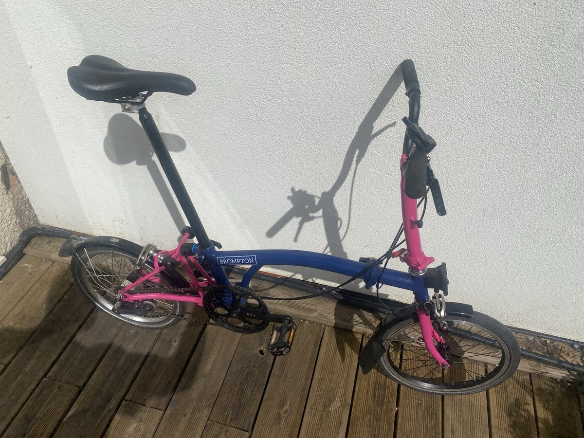 Brompton Folding Bike C-Line 3 Speed.