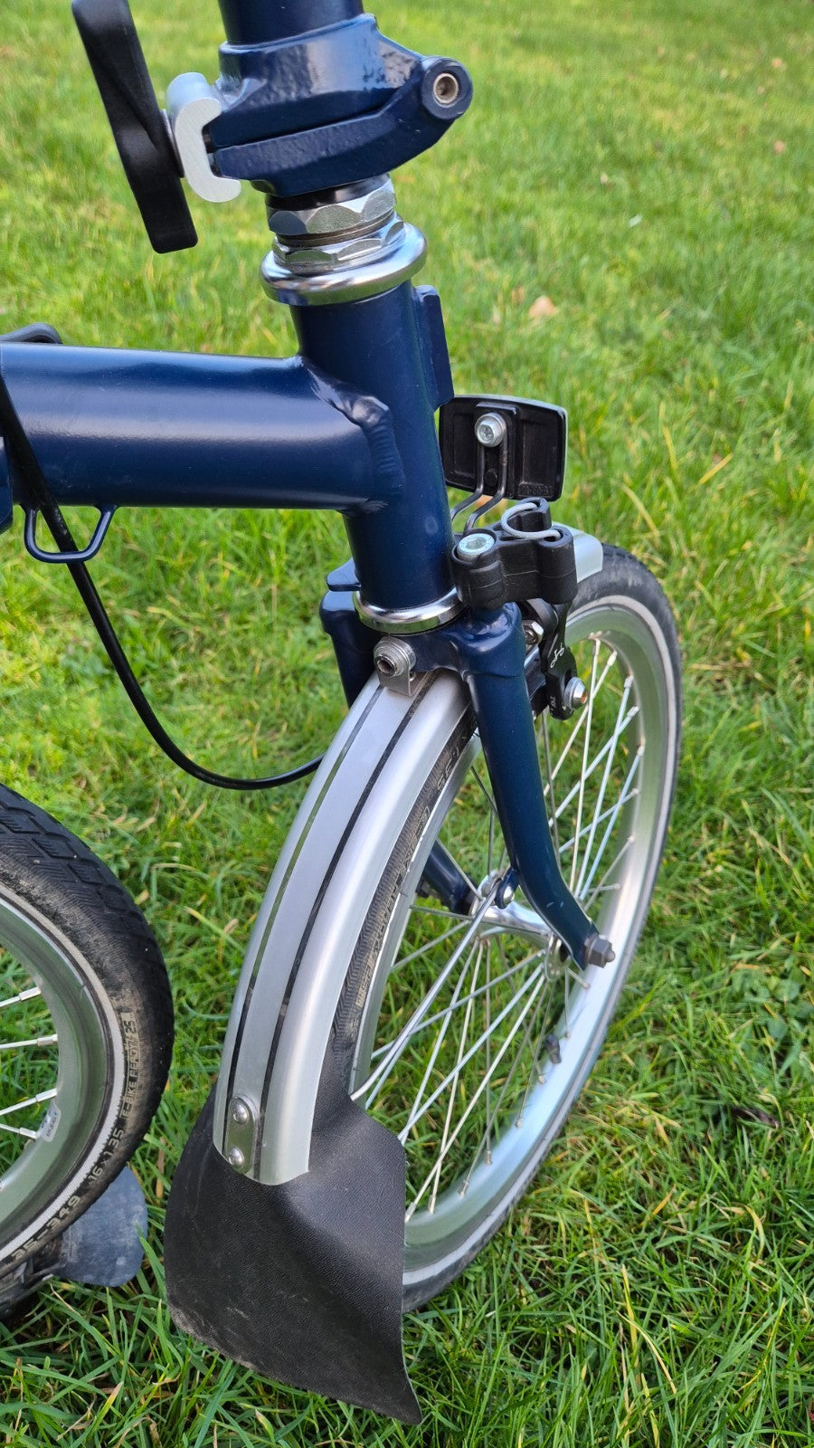 Brompton M3L 2018, 3-Speed, Blue, Great Condition