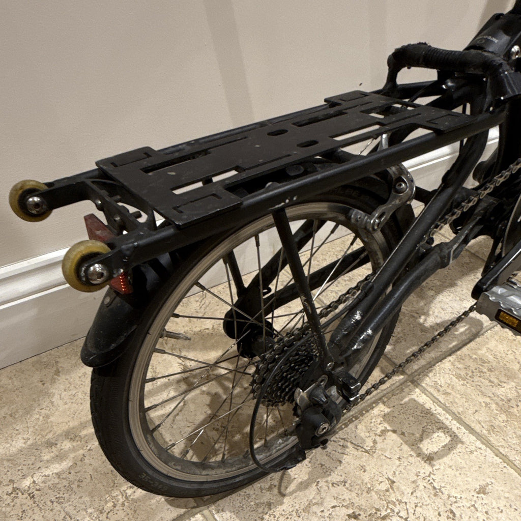Mezzo D9 Folding Bike, 16inch Wheels,  Black Frame