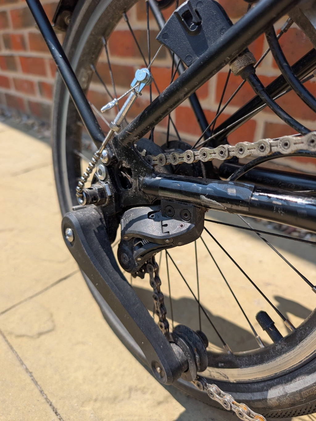 Brompton P Line Explore 12 Speed Folding Bike in Excellent Condition