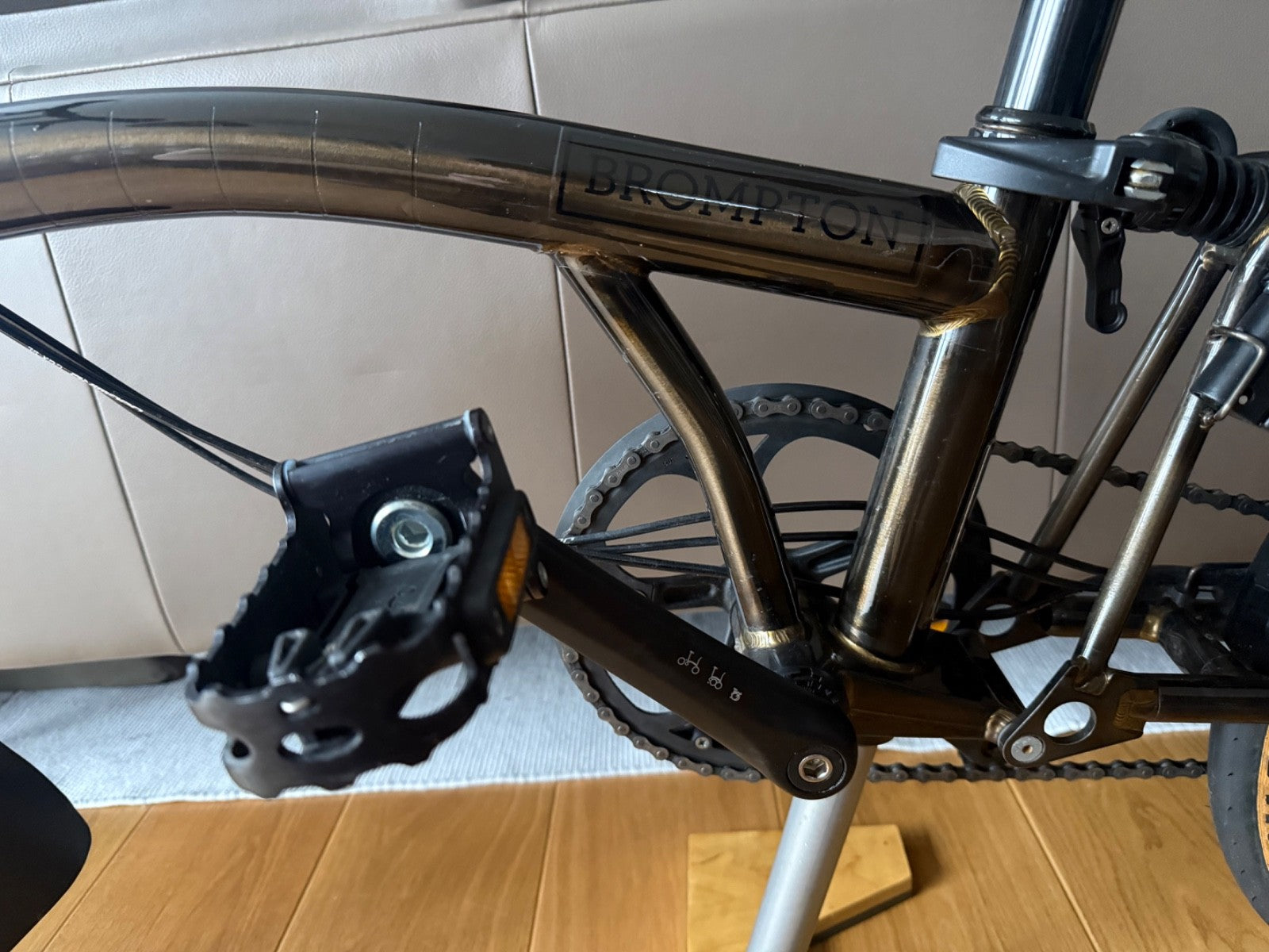 Brompton S6L – Black Lacquer – 6 Speed – Full PPF – Excellent Condition+Upgrades