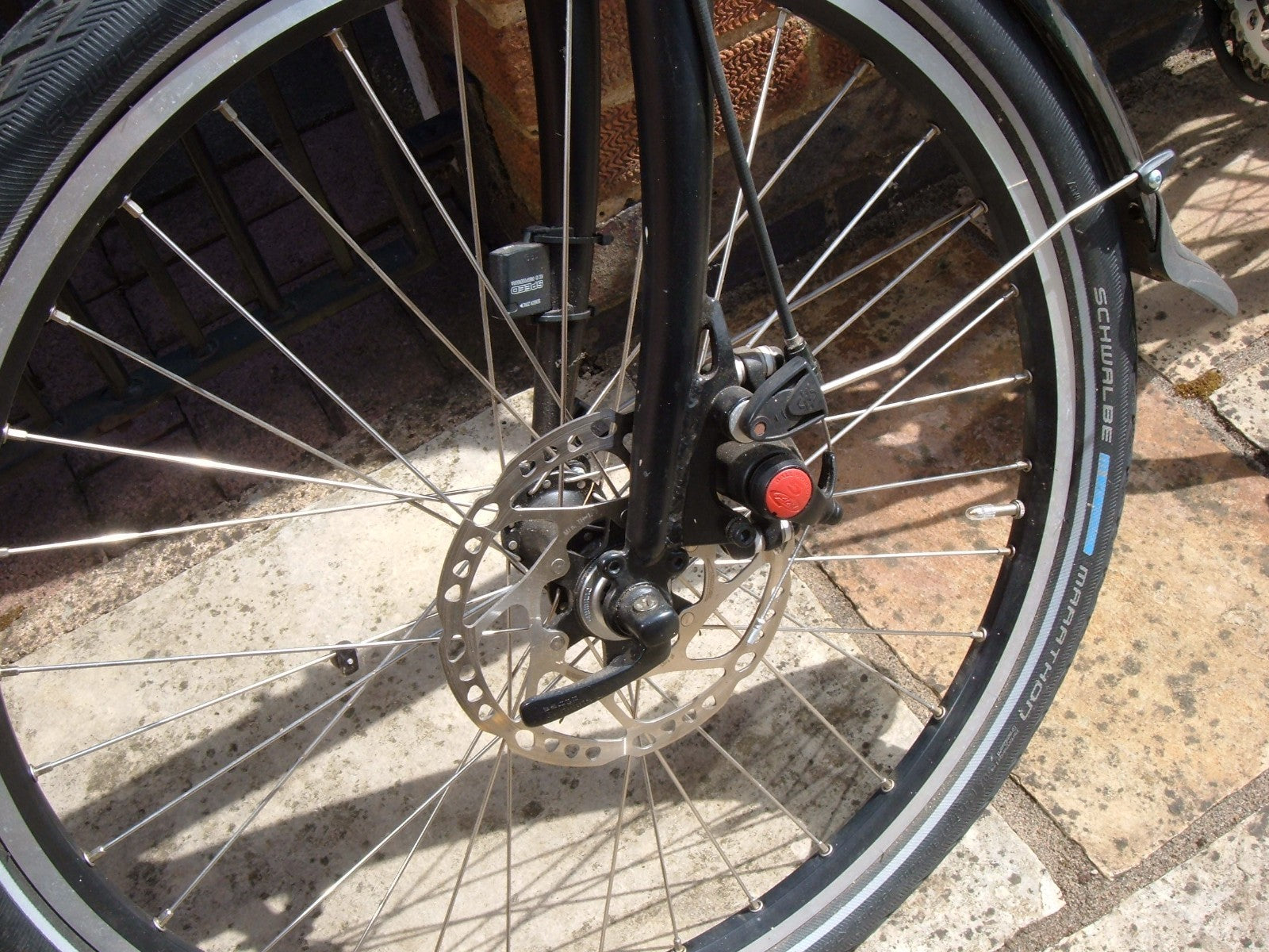 Folding bike with fitted bag