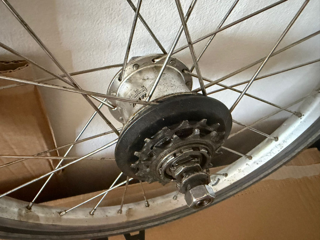 Brompton Bike  6 Speed Rear Wheel  - Silver