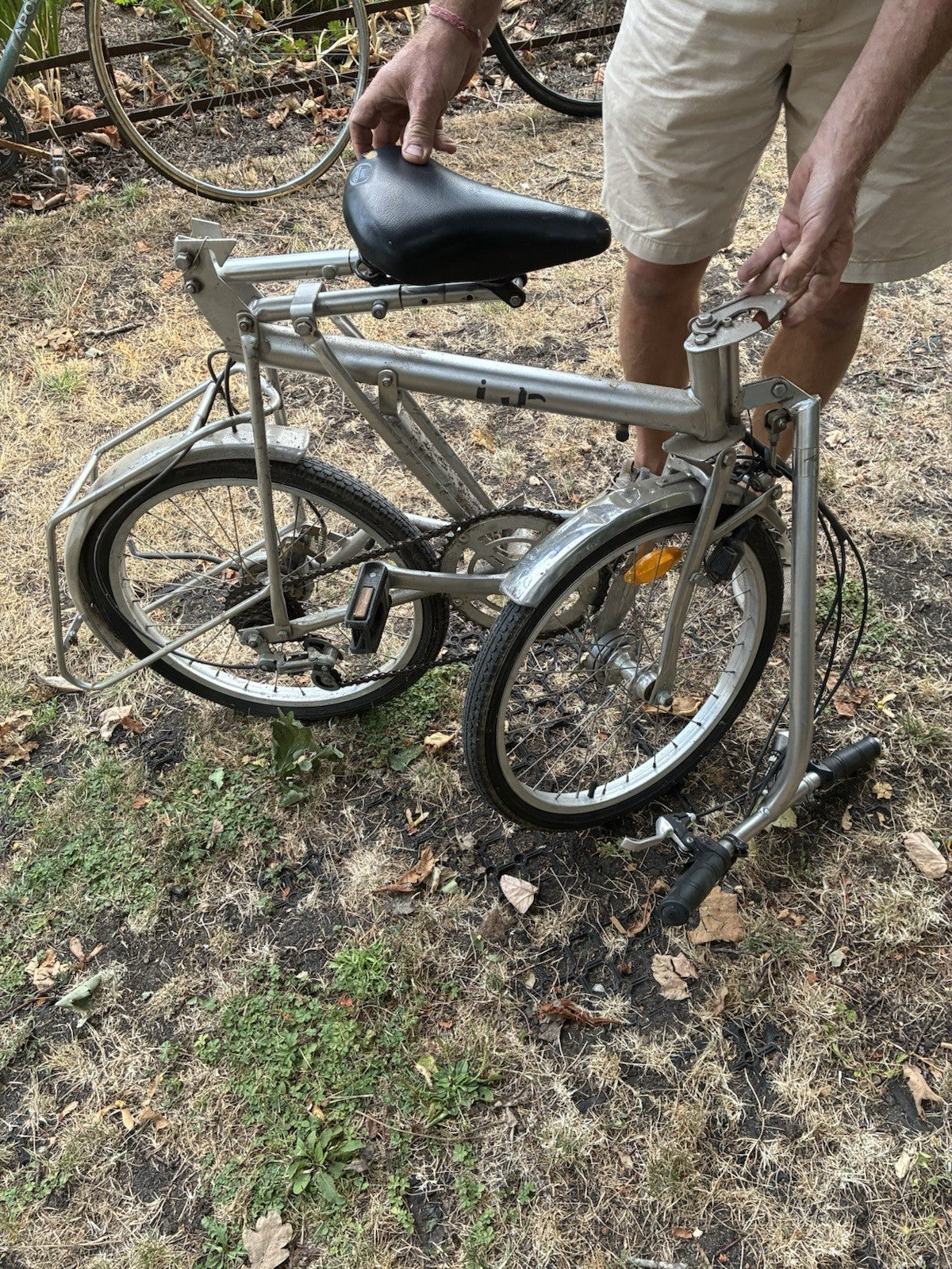Diblasi Folding Bicycle Aluminium and Stainless Steel Frame