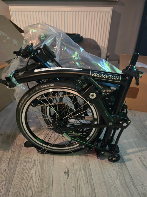 Brompton 2026 C Line - 12 Speed - Matt Black 2026 - Medium