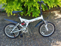 Ecosmo Lightweight Alloy Folding City Bicycle 20" 12kg - White