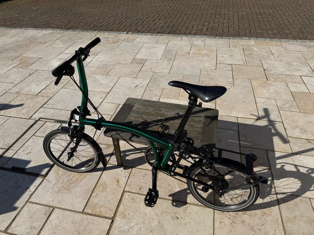 Brompton P Line 4 speed, Emerald Green