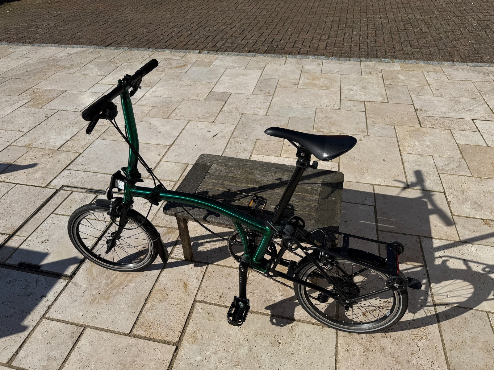 Brompton P Line 4 speed, Emerald Green