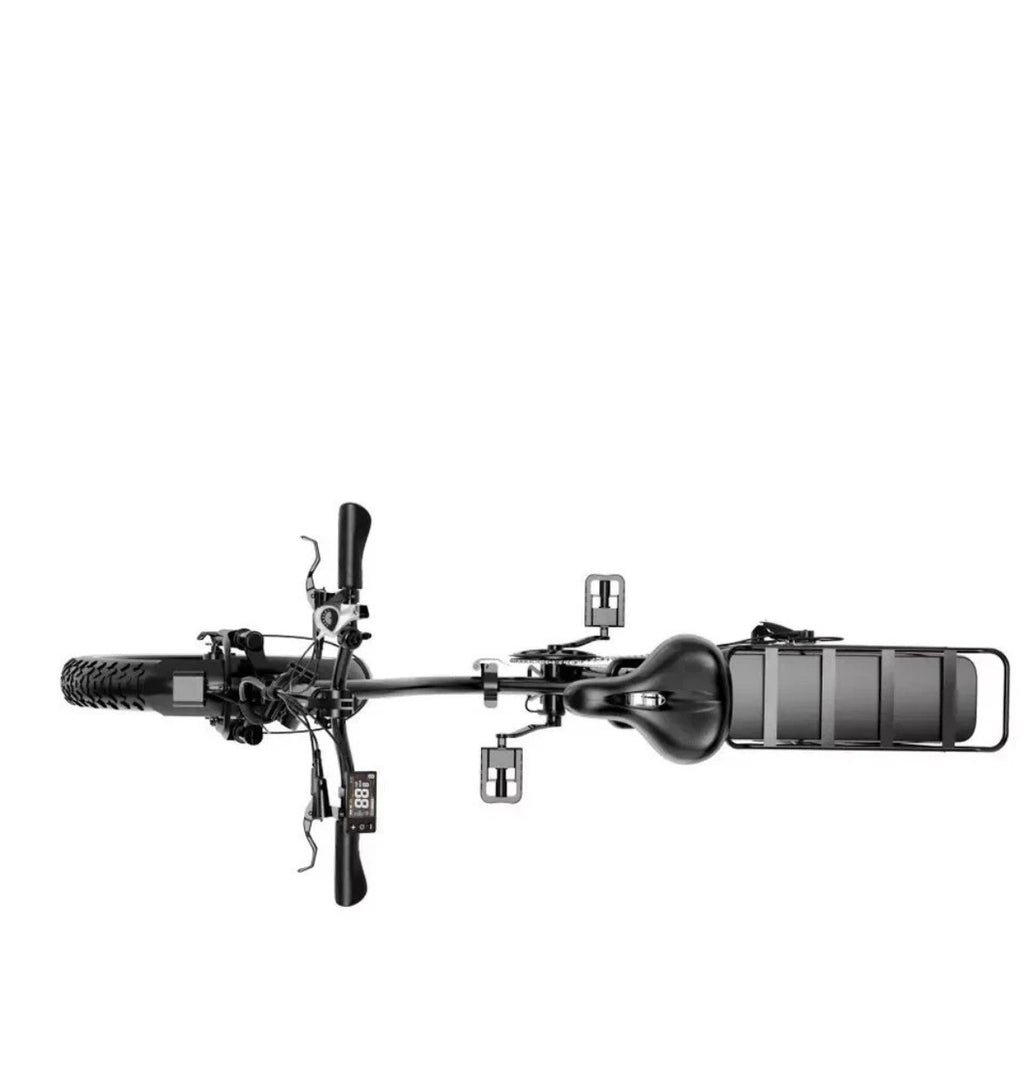 Koolux BK6 S Pro 20”Bike 48v13*10.Ah Rear Rack Folding Delivery Bike Hydraulic