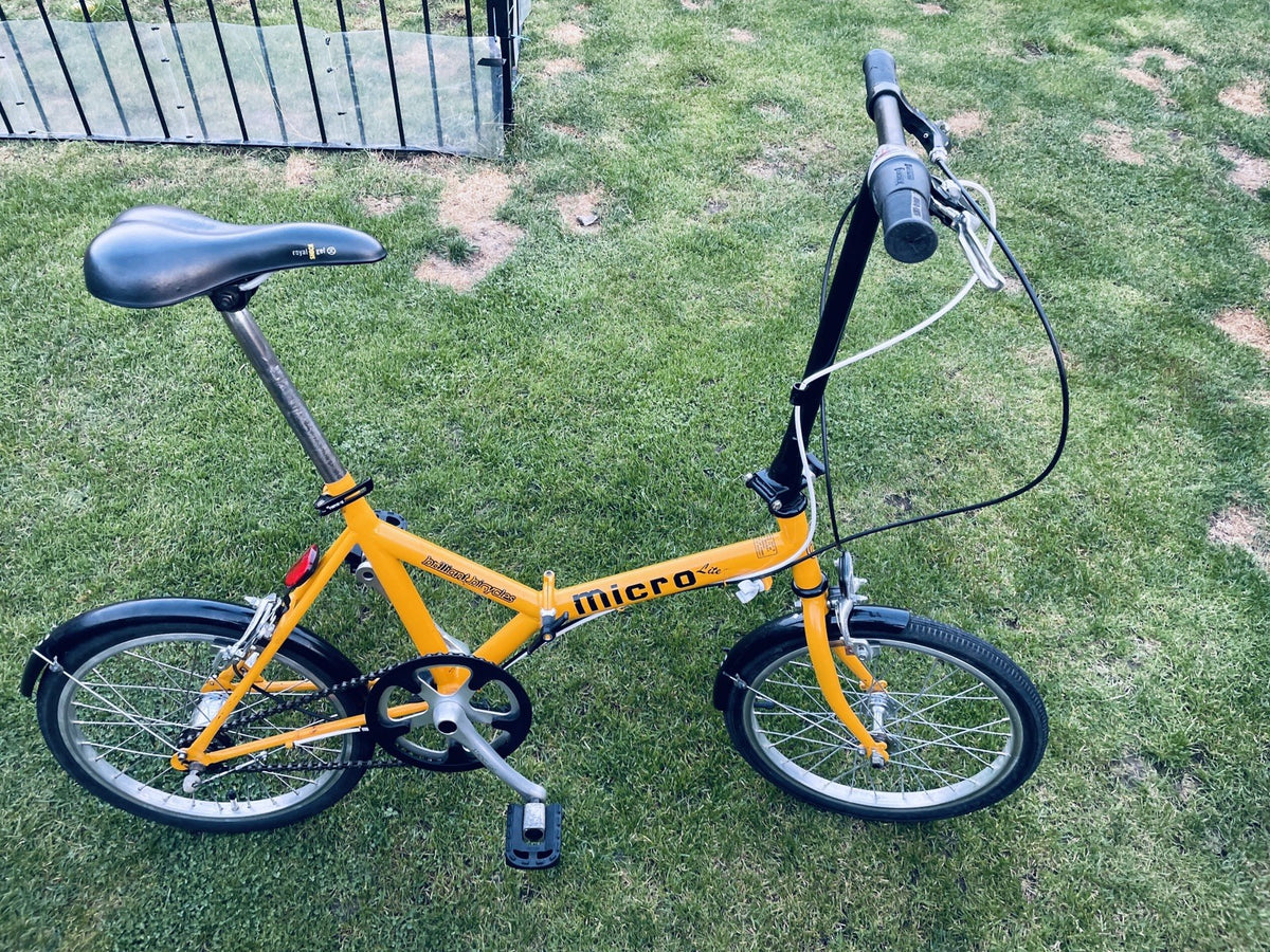 Vintage 1985 Micro lite fold up bike