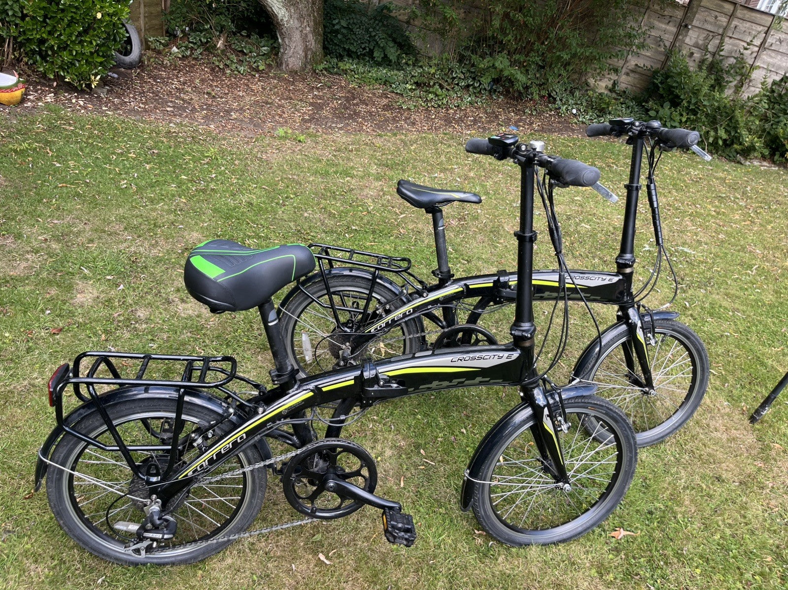 Carrera Crosscity E folding bike , 20'' black/green (Price for 1,  2  available)