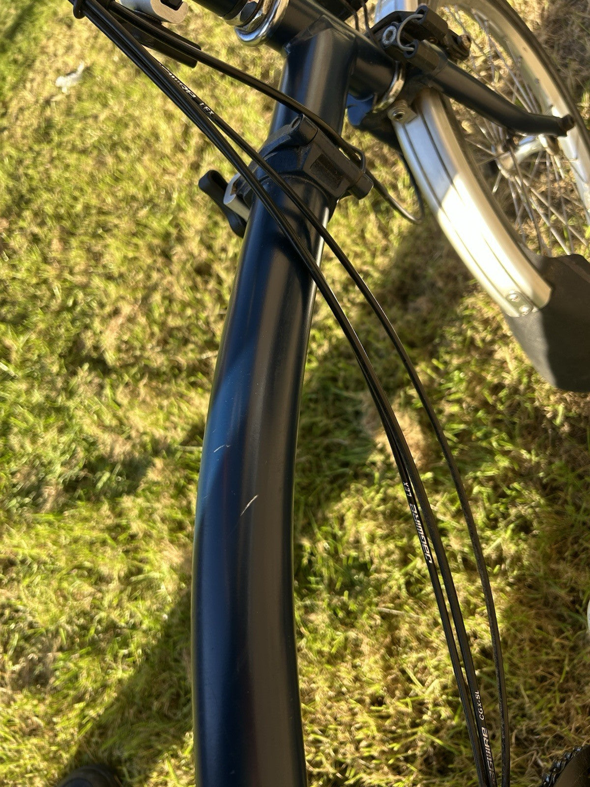 Brompton M3L Folding Bike 3-Speed, Blue