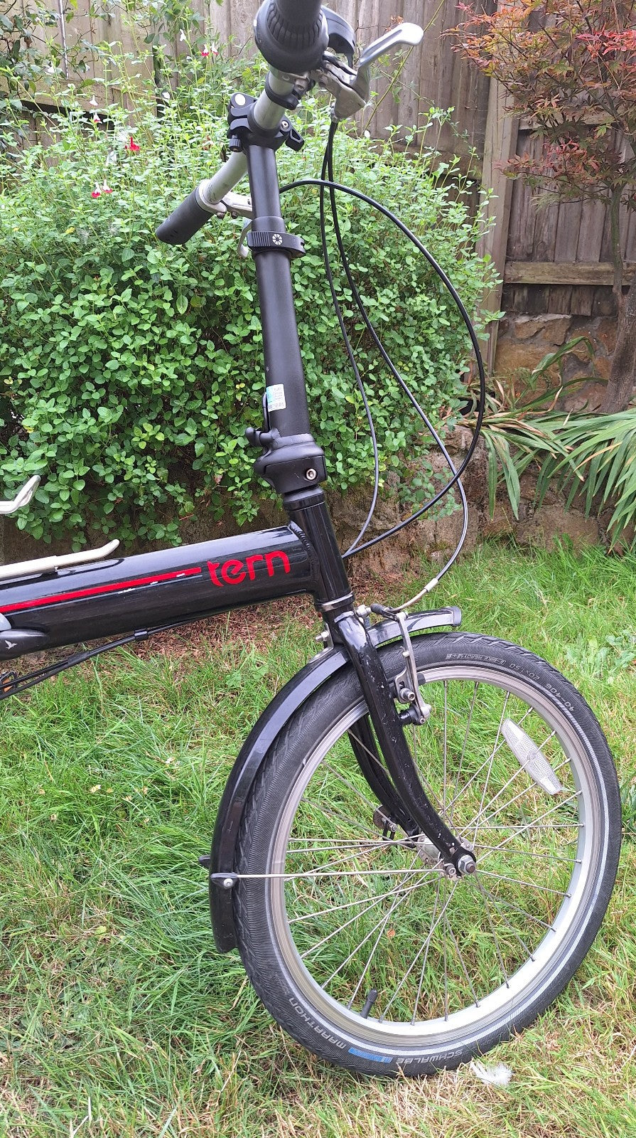 Tern Link B7 Folding Bicycle 20" 7 Speed Black Easy Carry