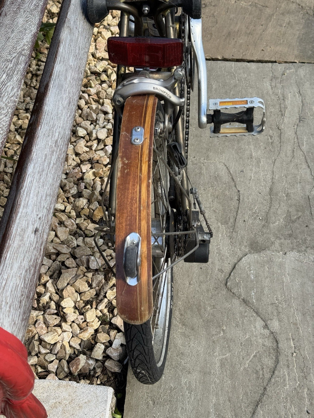 BROMPTON S6 In Raw Lacuer Colour 16” With Titanium Forks/seat Post