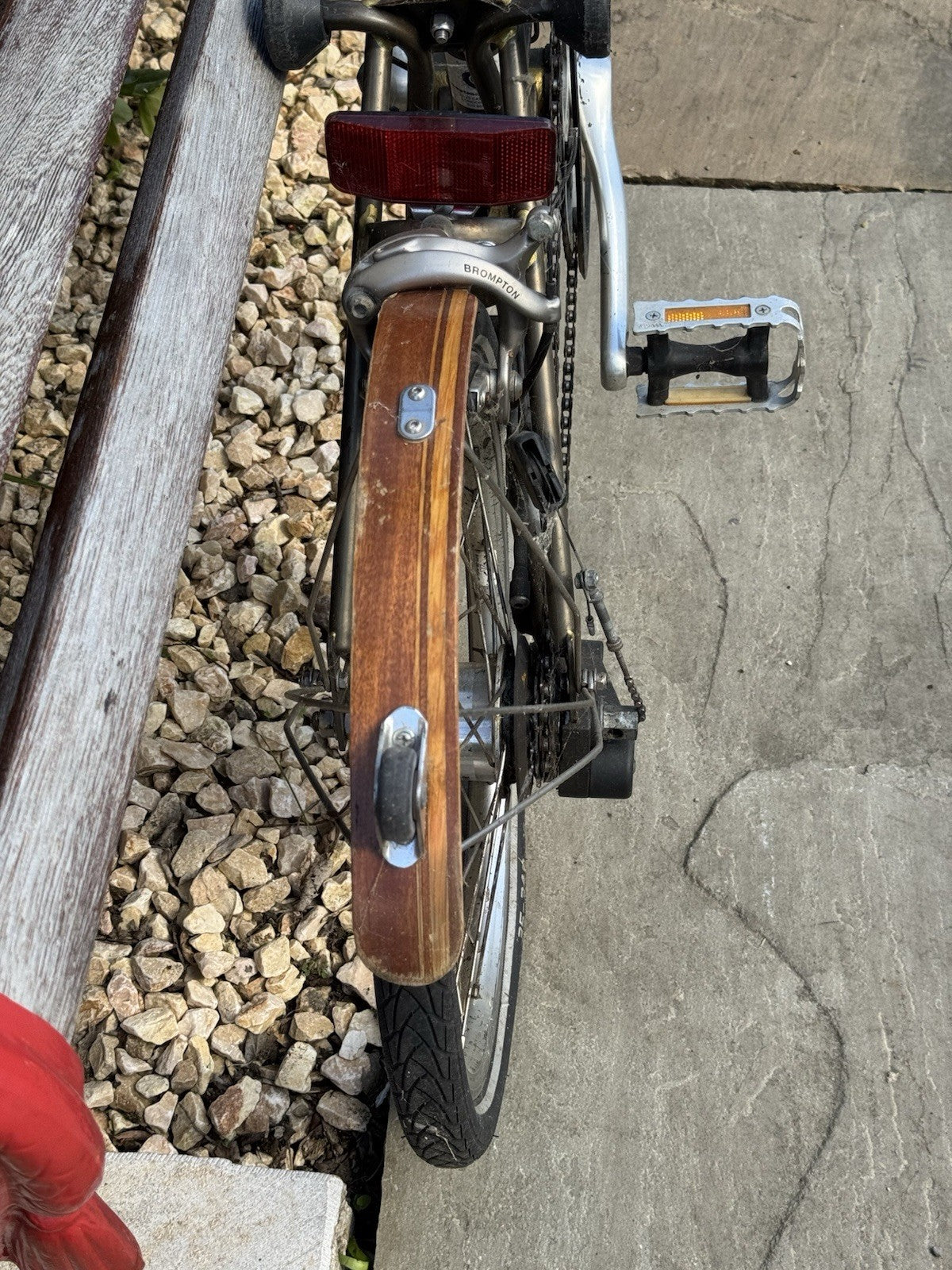 BROMPTON S6 In Raw Lacuer Colour 16” With Titanium Forks/seat Post