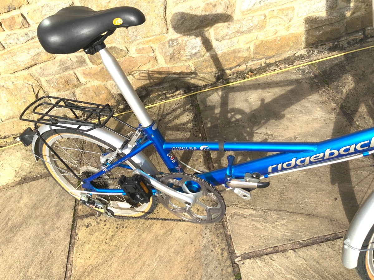RIDGEBACK IMPULSE UNISEX FOLDING BIKE 10.8 Kg, 5 Speed Gripshift Shimano gears