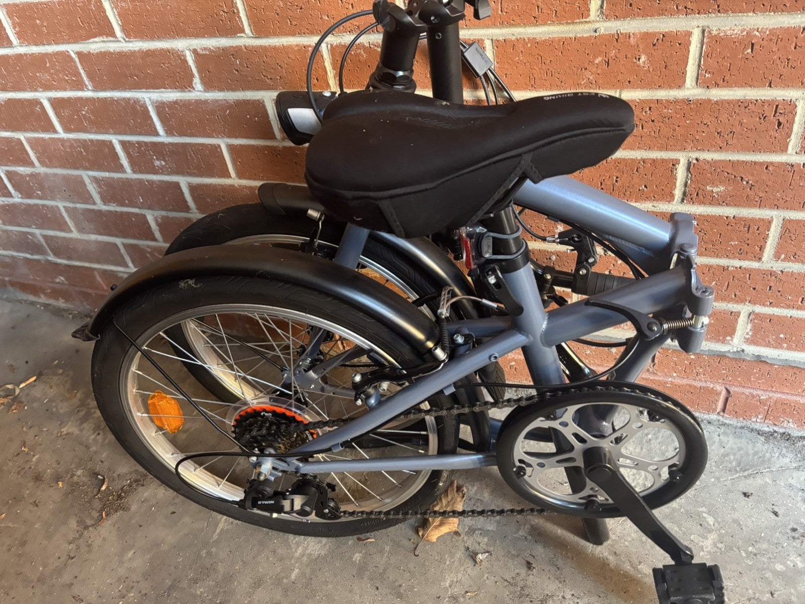 Folding Bike Oxylane Tilt 120 | Compact Commuter Bicycle | London