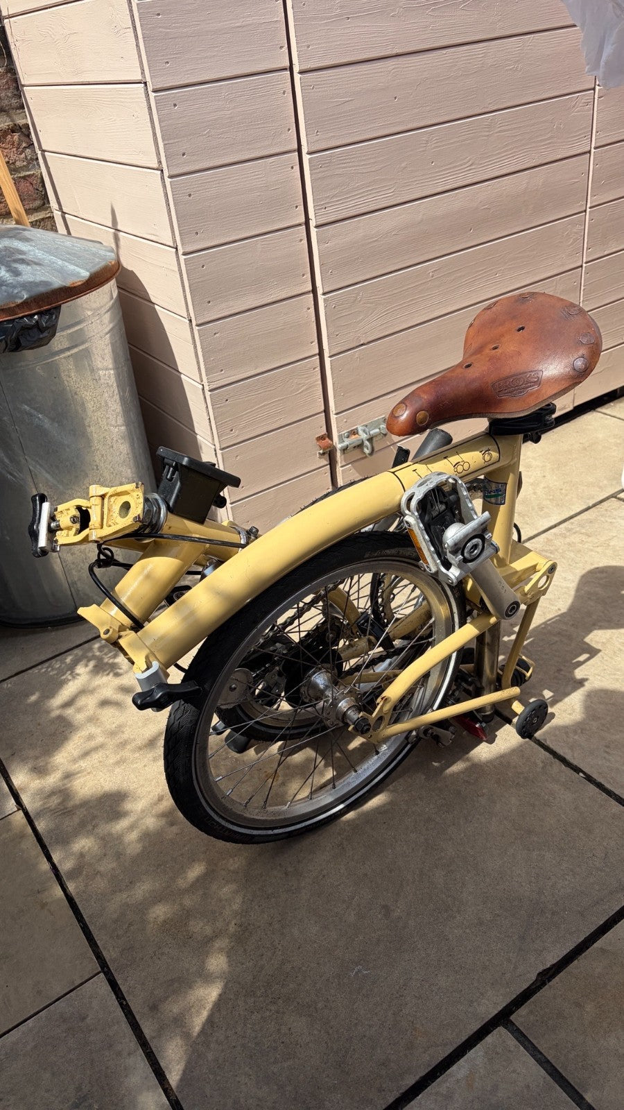 Brompton Single Speed folding bike owned from new