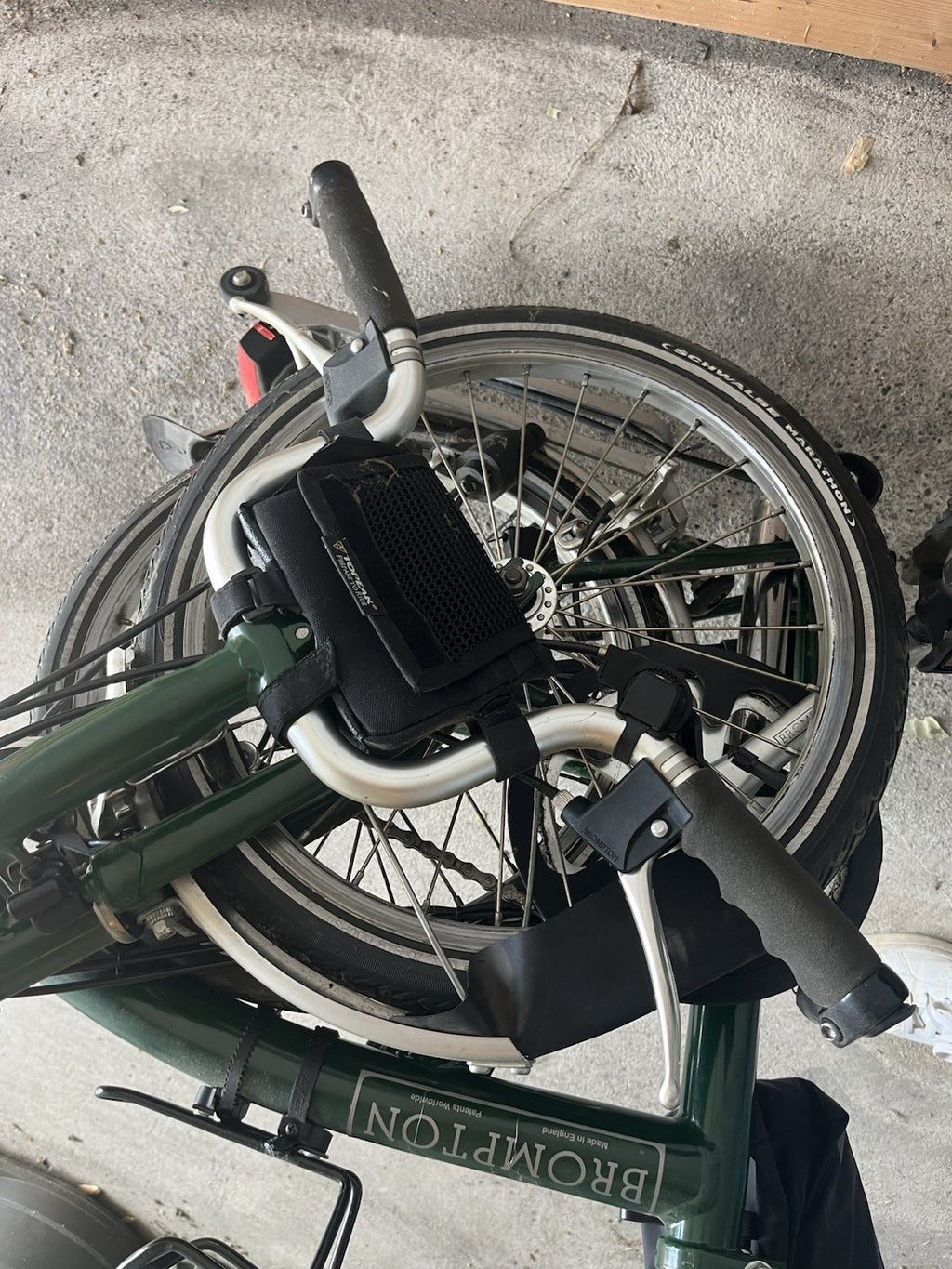 Vintage 5 Speed Brompton Bike - Green - Needs Service