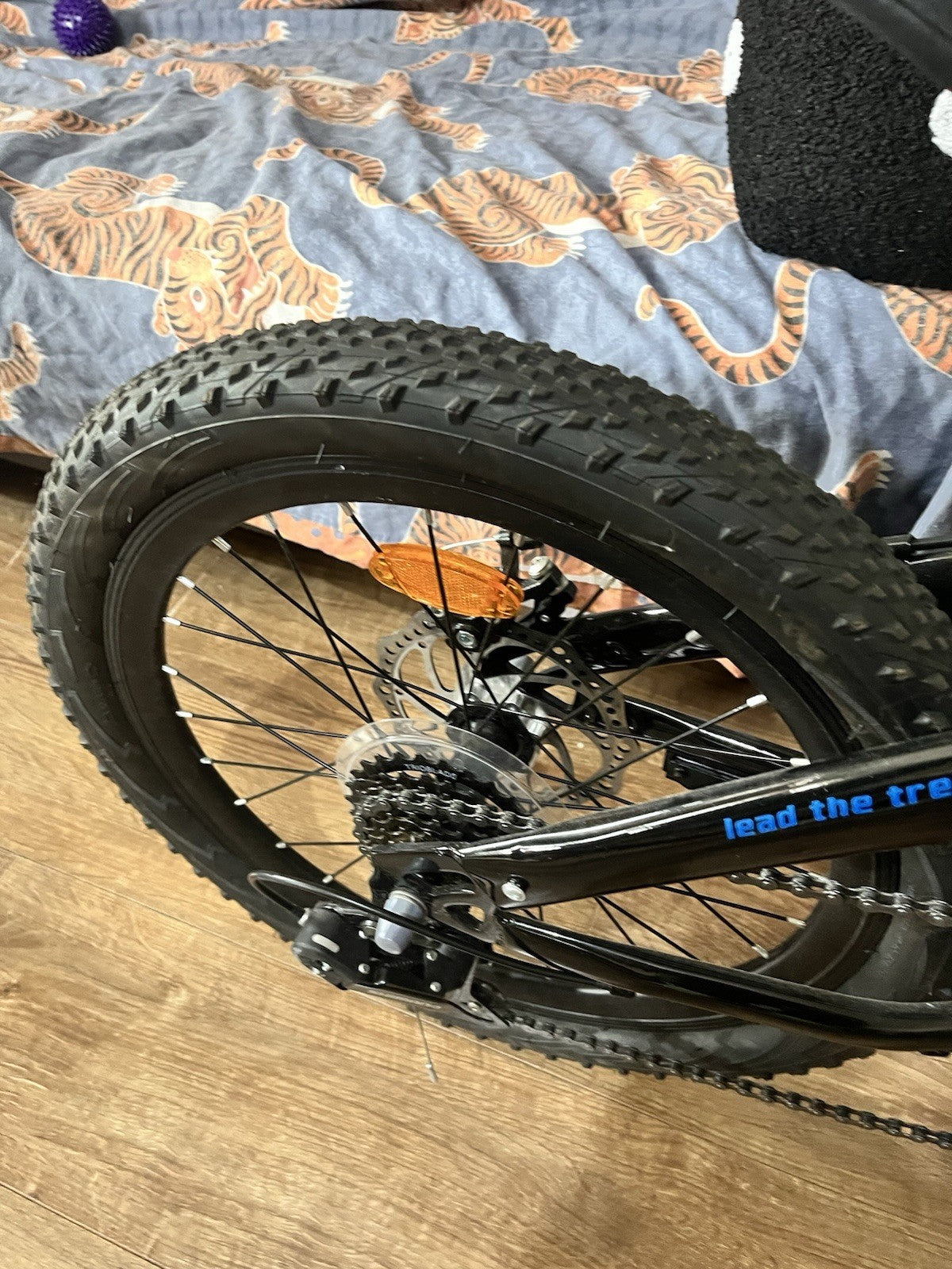 TRIOBLADE 20in Folding Bike Mechanical Disc Brakes Mudguards Stand