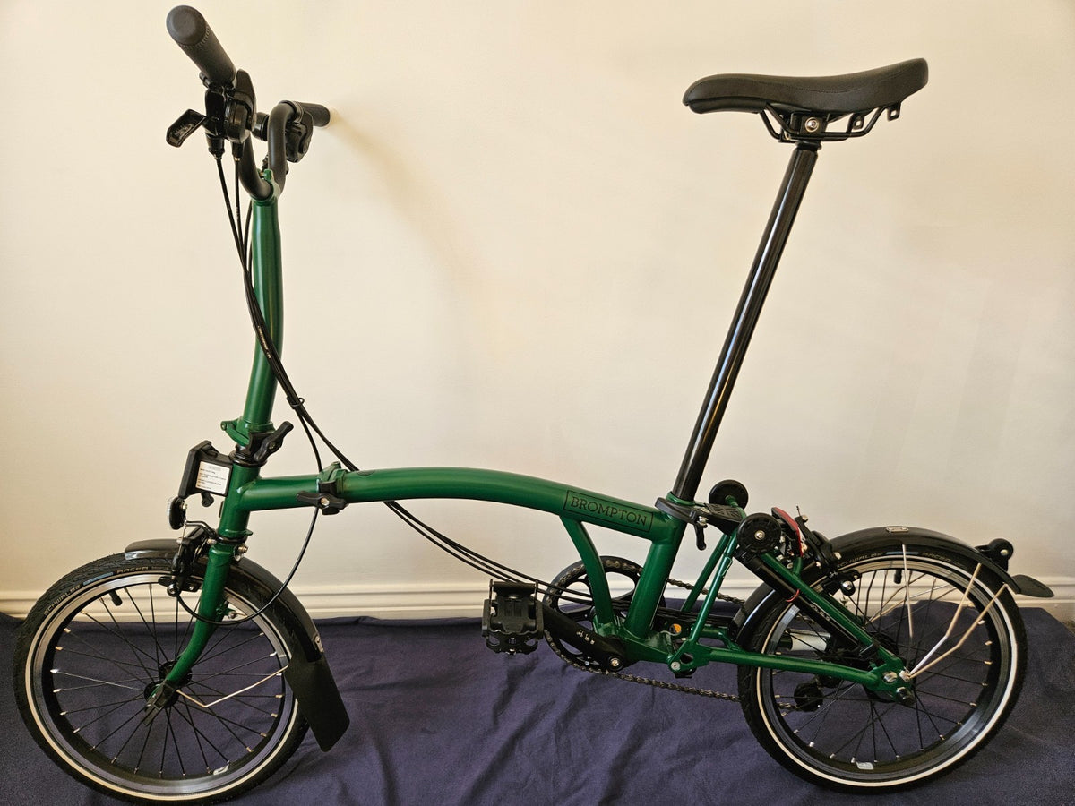 Brompton M6L - 6 Speed - C Line - Mid- Racing Green - Excellent Condition