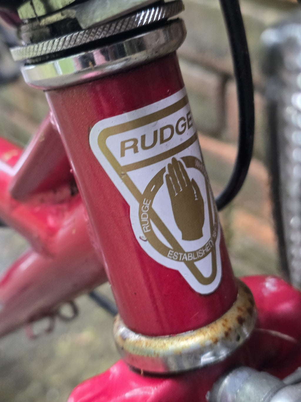RARE* VINTAGE RUDGE TRANSPORT 7 FOLD UP BIKE BICYCLE (RESTORATION PROJECT)