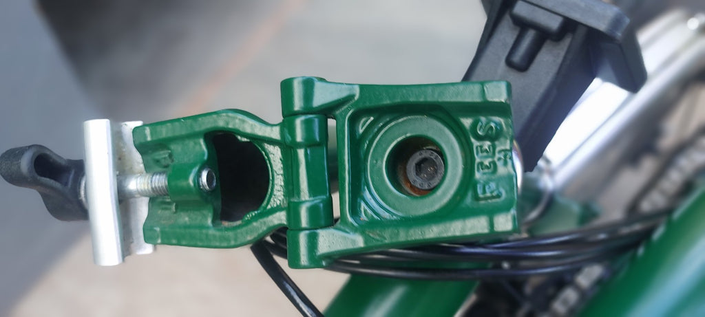 Brompton M6R C Line British Racing Green Excellent Cond less than 90 miles